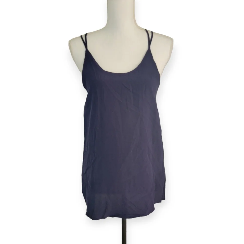 CHASER Silk Basics Strappy Scoop Neck Camisole - Picture 2 of 4